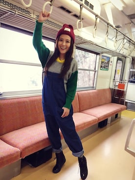 「QUEEN SHOP（クイーンショップ）のアイテム（帽子）」を使った、QUEEN SHOPさん（レディース・160cm）の冬コーディネート