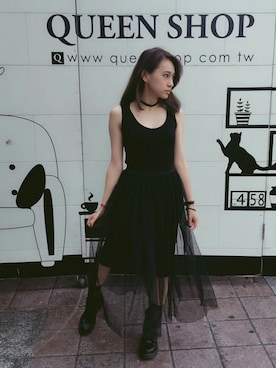 「QUEEN SHOP（クイーンショップ）のアイテム」を使った、QUEEN SHOPさん（レディース・160cm）の春コーディネート