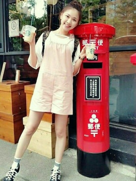 「QUEEN SHOP（クイーンショップ）のアイテム」を使った、QUEEN SHOPさん（レディース・165cm）の夏コーディネート