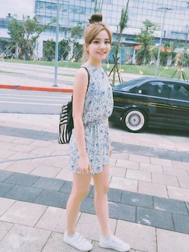 「QUEEN SHOP（クイーンショップ）のアイテム」を使った、QUEEN SHOPさん（レディース・160cm）の夏コーディネート