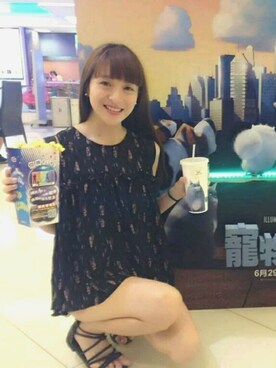 「QUEEN SHOP（クイーンショップ）のアイテム」を使った、QUEEN SHOPさん（レディース・160cm）の夏コーディネート