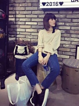 「QUEEN SHOP（クイーンショップ）のアイテム」を使った、QUEEN SHOPさん（レディース・164cm）の夏コーディネート