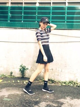 「QUEEN SHOP（クイーンショップ）のアイテム」を使った、QUEEN SHOPさん（レディース・163cm）の秋コーディネート