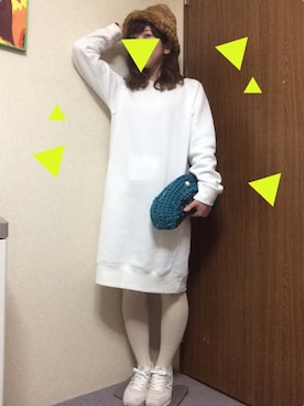 「ZOO（ズー）のアイテム」を使った、さえぽんさん（レディース・153cm）の冬コーディネート