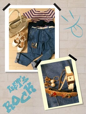 SHOさん（レディース・156cm）の夏コーディネート