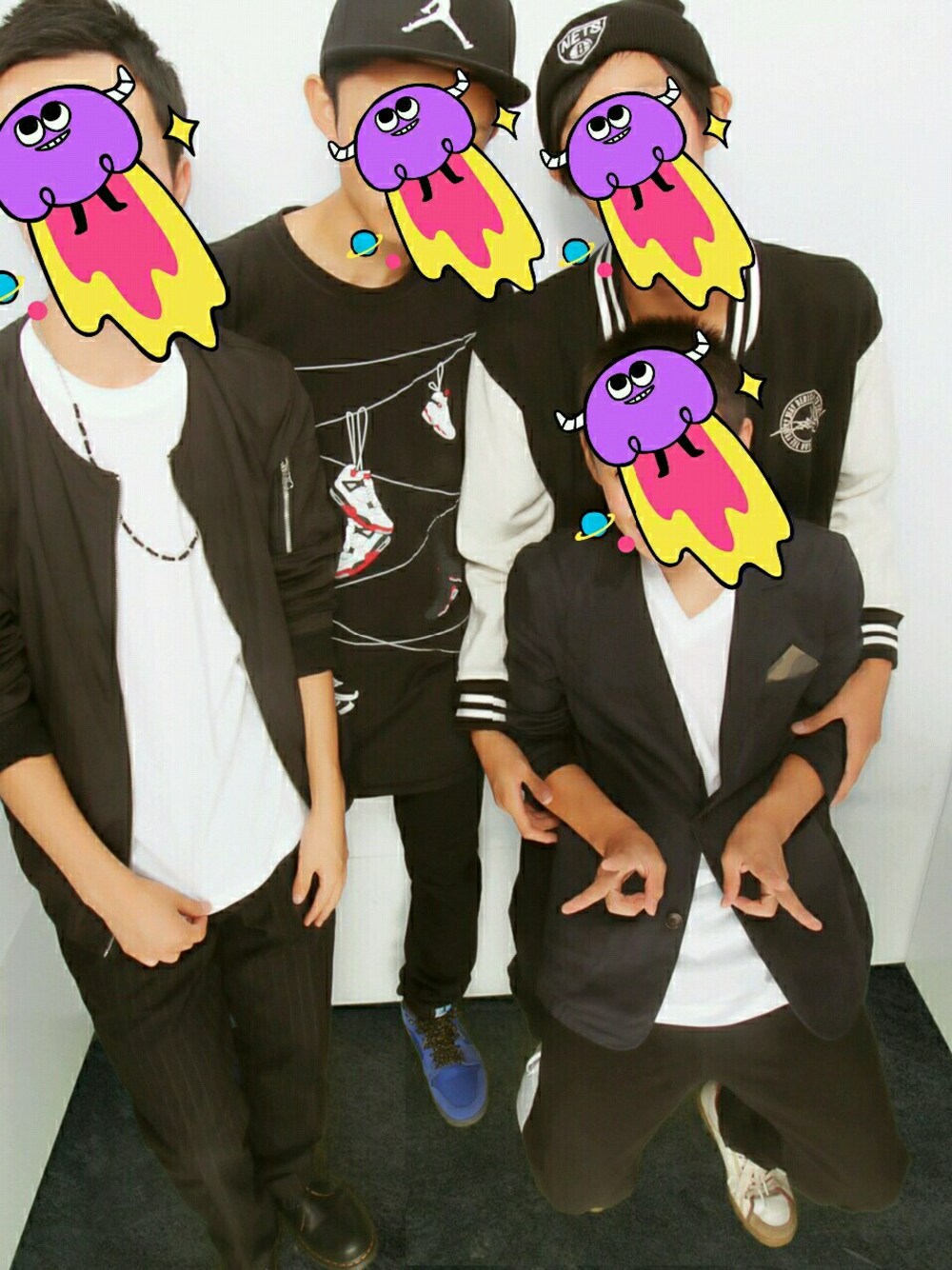 「RAGEBLUE、confirm、DrMartens、UNIQLO、WEGO、パックT、秋コーデ、MA-1、高校生」｜「RAGEBLUEのコンビストーンネックレス/565915（ネックレス、ブラック系）」を使った、ふるーちさん（メンズ・167cm）の秋コーディネートの1枚目の写真