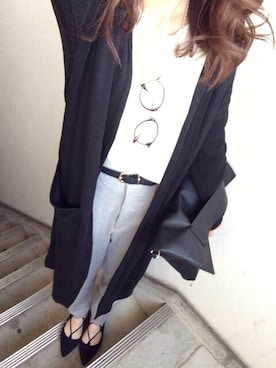 「Dosch（ドスチ）のアイテム（バッグ）」を使った、haruka ˙ᴥ˙さん（レディース・158cm）の冬コーディネート