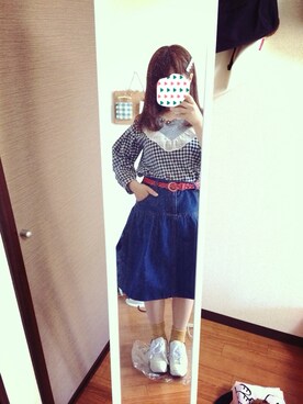 ささん（レディース・152cm）の春コーディネート