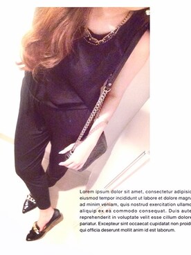「海外セレブ風」｜「アイテム（オールインワン・サロペット）」を使った、kasumi さん（レディース・163cm）の夏コーディネート