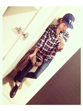 「URBAN RESEARCH ROSSO WOMEN（アーバンリサーチ　ロッソ）のアイテム（ブルゾン）」を使った、kasumi さん（レディース・163cm）の秋コーディネート