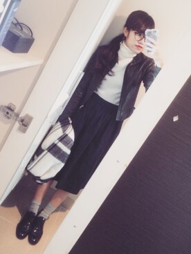 kasumi さん（レディース・163cm）の冬コーディネート