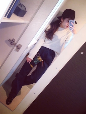 kasumi さん（レディース・163cm）の冬コーディネート