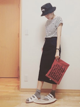 kasumi さん（レディース・163cm）の夏コーディネート