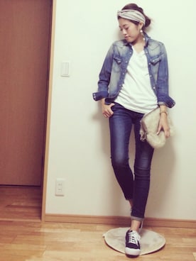 kasumi さん（レディース・163cm）の夏コーディネート