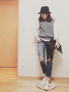 kasumi さん（レディース・163cm）の秋コーディネート