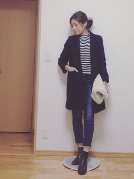 kasumi さん（レディース・163cm）の冬コーディネート