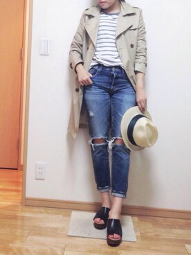 kasumi さん（レディース・163cm）の春コーディネート