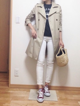 kasumi さん（レディース・163cm）の春コーディネート