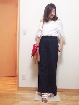 kasumi さん（レディース・163cm）の夏コーディネート