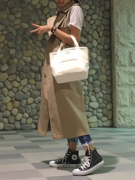 「JOURNAL STANDARD（ジャーナルスタンダード）のアイテム（その他アウター）」を使った、kasumi さん（レディース・163cm）の秋コーディネート