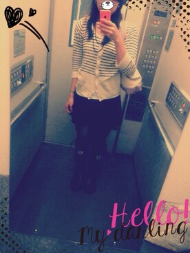 「NOLLEY’S（ノーリーズ）のpants（その他パンツ、ブラック系）」を使った、Bondgirlさん（レディース・167cm）の夏コーディネート