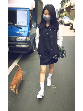 121さん（レディース・162cm）の冬コーディネート