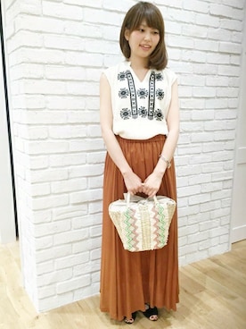 冨士枝さんのコーディネート