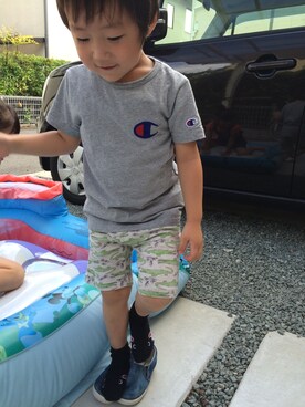 emi_mitoさん（キッズ・110cm）の夏コーディネート