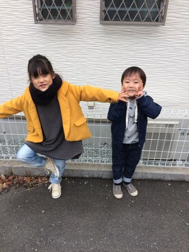 emi_mitoさん（キッズ・110cm）の秋コーディネート