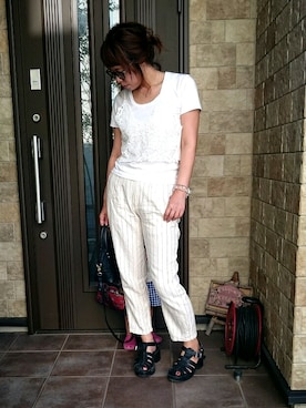 アイさん（レディース・160cm）の夏コーディネート