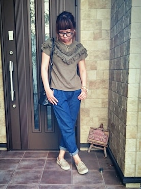 アイさん（レディース・160cm）の夏コーディネート