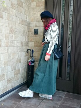 アイさん（レディース・160cm）の冬コーディネート