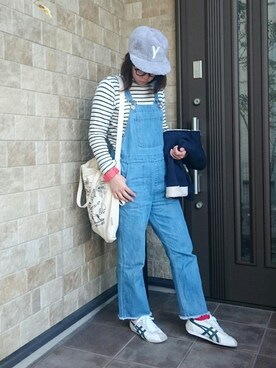 「アイテム（CD）」を使った、アイさん（レディース・160cm）の冬コーディネート