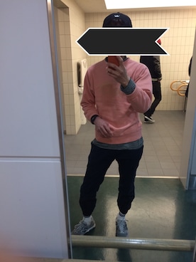 「VANS（バンズ）のアイテム（スウェット）」を使った、ＰJさん（メンズ・171cm）の春コーディネート