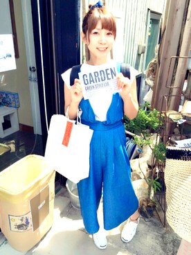 「Factor=（ファクターイコール）のアイテム（アクセサリー）」を使った、NANAさん（レディース・164cm）の夏コーディネート