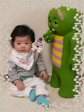 「0さい」｜igyさん（キッズ・70cm）の冬コーディネート
