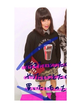 「お買い物」｜「アイテム（スウェット）」を使った、ⓢⓐⓚⓘさん（レディース・155cm）の秋コーディネート