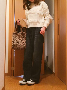 「EBELE MOTION（エベルモーション）のアイテム」を使った、Kanaさん（レディース・160cm）の冬コーディネート