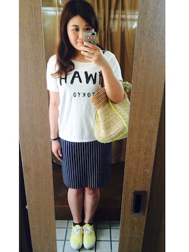 「Te chichi（テチチ）のアイテム」を使った、mamiさん（メンズ・164cm）の夏コーディネート