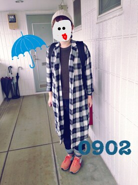 「ぽちゃコーデ、秋」｜たけこさん（レディース・160cm）の秋コーディネート