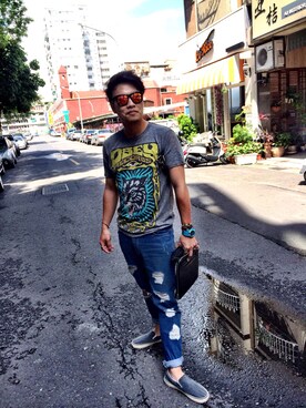 葉大衛さんのコーディネート