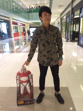 葉大衛さんのコーディネート