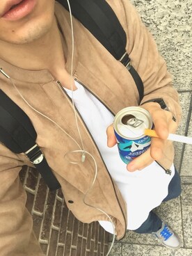 「mercibeaucoup,（メルシーボークー）のアイテム（腕時計）」を使った、tomさん（メンズ・178cm）の春コーディネート