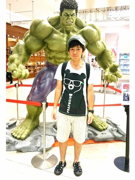 めそさん（メンズ・168cm）の夏コーディネート