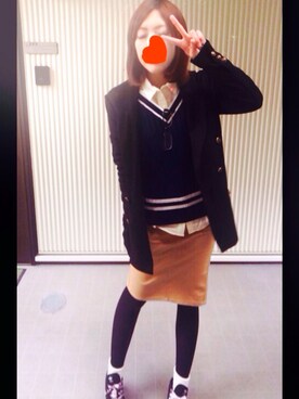 ayumiさん（レディース・153cm）の冬コーディネート