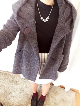 asuさん（レディース・156cm）の冬コーディネート