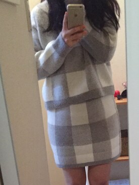 「CECIL McBEE（セシルマクビー）のアイテム（シャツワンピース）」を使った、lina.さん（レディース・147cm）の秋コーディネート