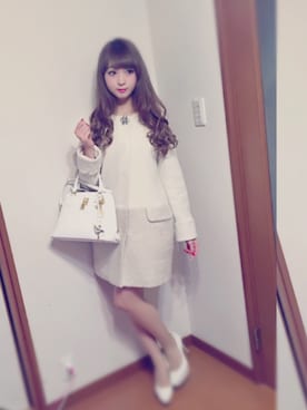 「サマンサタバサ」｜えみゅ (中山 恵美生)さん（レディース・160cm・10代）の冬コーディネート