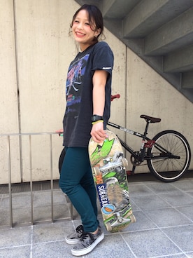 アッコさん（レディース・152cm）の春コーディネート