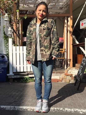 アッコさん（レディース・152cm）の秋コーディネート